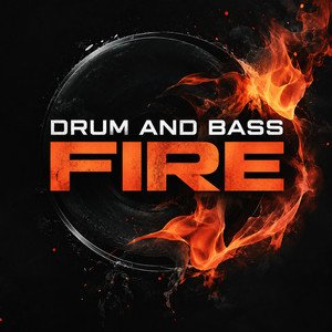 Drum and Bass Fire playlist cover